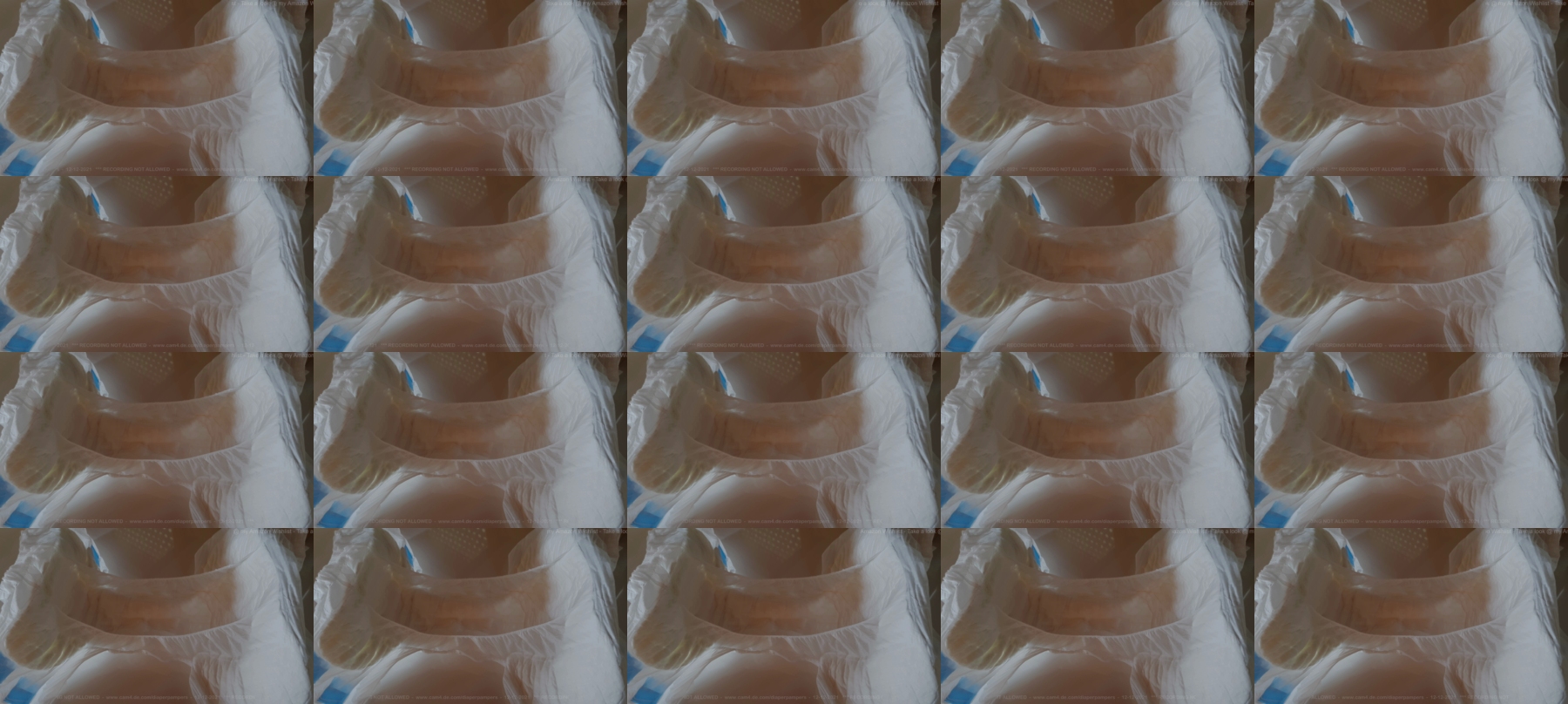 diaperpampers  12-12-2021 Recorded Video Nude