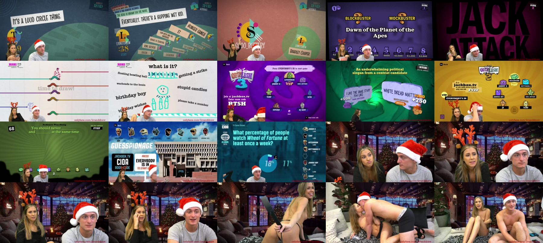 Livanddrew 13-12-2021 Topless 