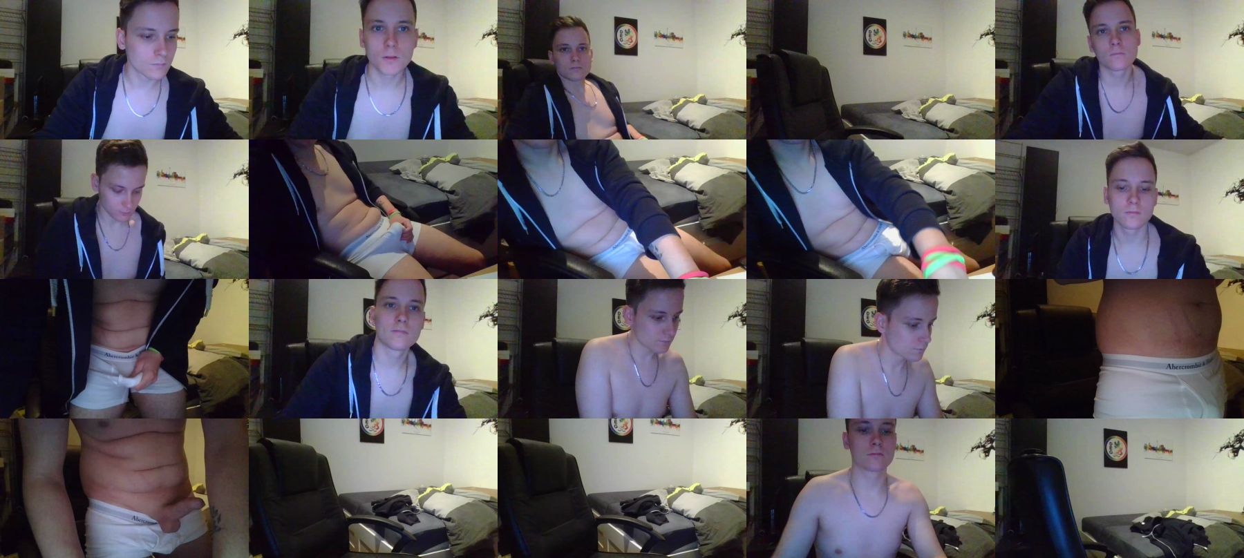 Blondguy1995  16-12-2021 Recorded Video Topless