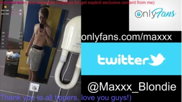 Hornyblondieboyy  04-01-2021 video talkative