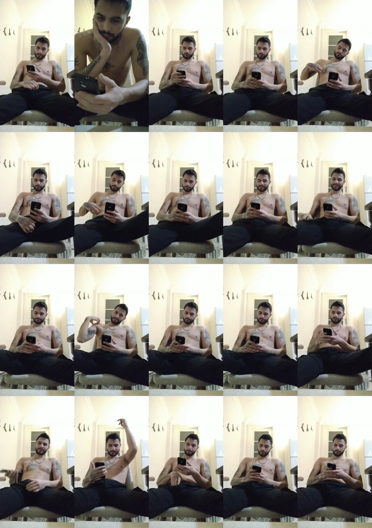 Lazmann61  29-01-2021 Recorded Video Topless