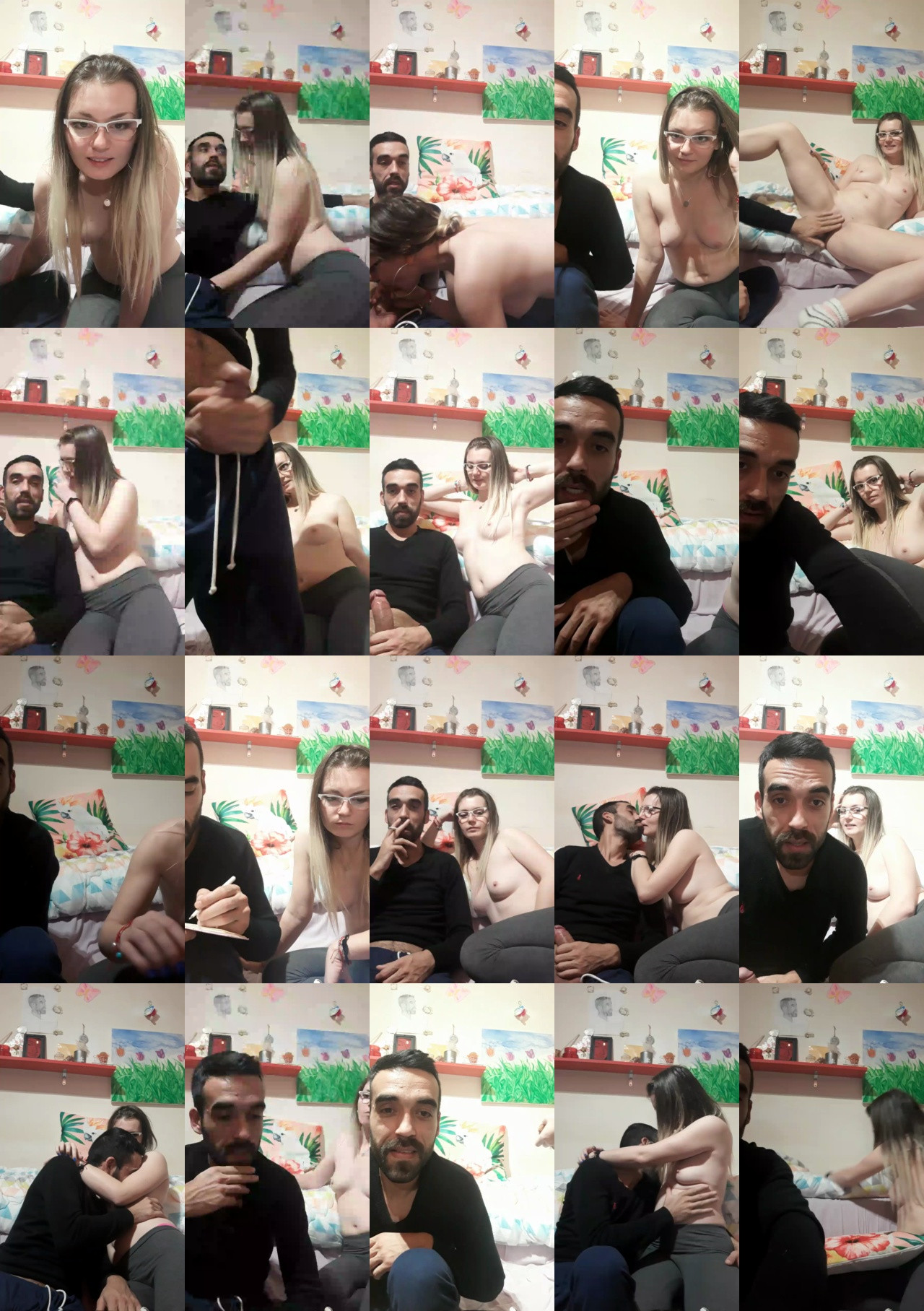 InnaNDavid  01-02-2021 Recorded Video Nude