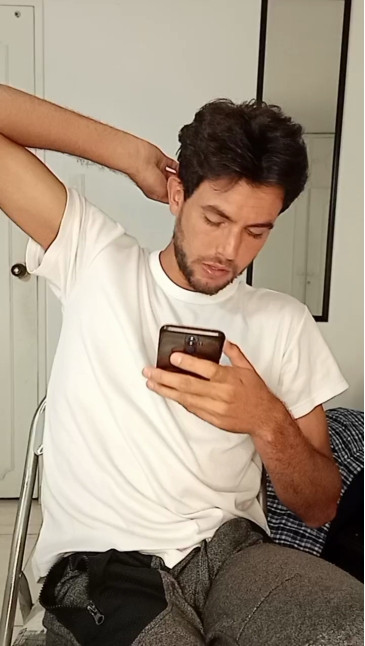 SrJhons  04-02-2021 Recorded Video Nude