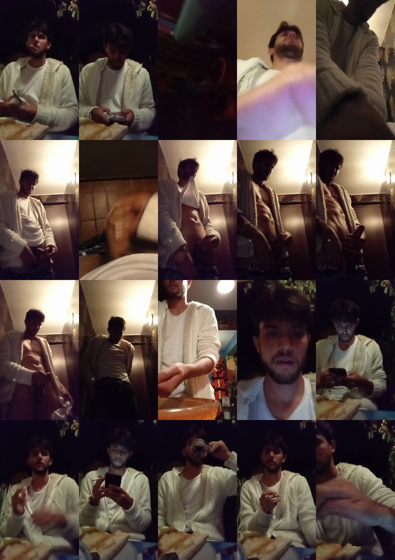 SrJhons  10-02-2021 Recorded Video Nude
