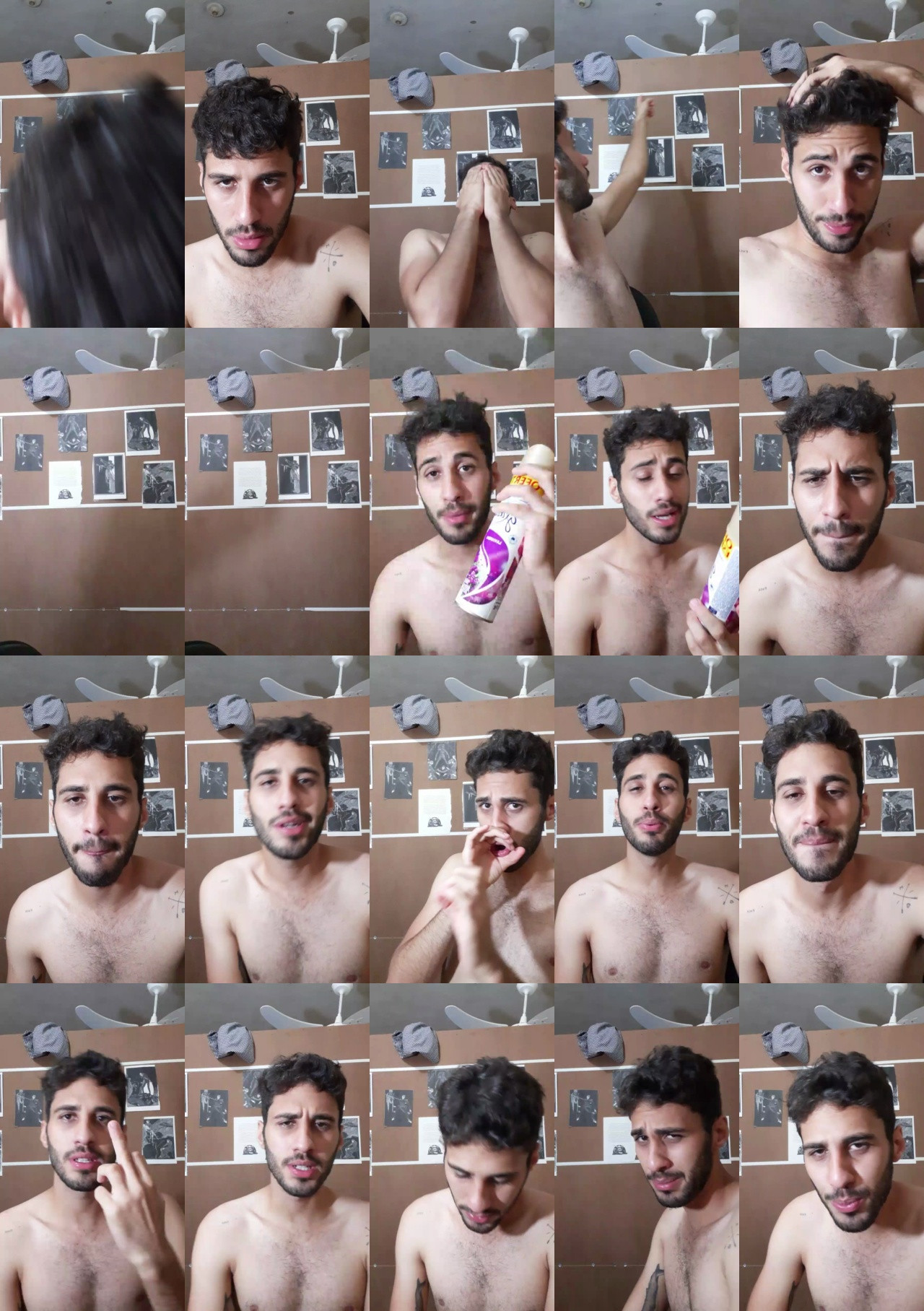 Oebrio  12-02-2021 Recorded Video Naked