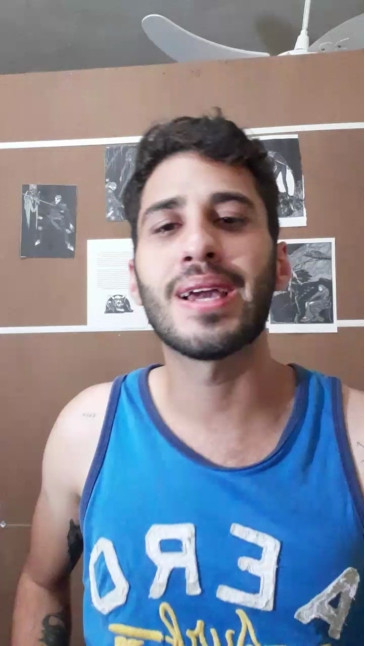 Oebrio  12-02-2021 Recorded Video Topless