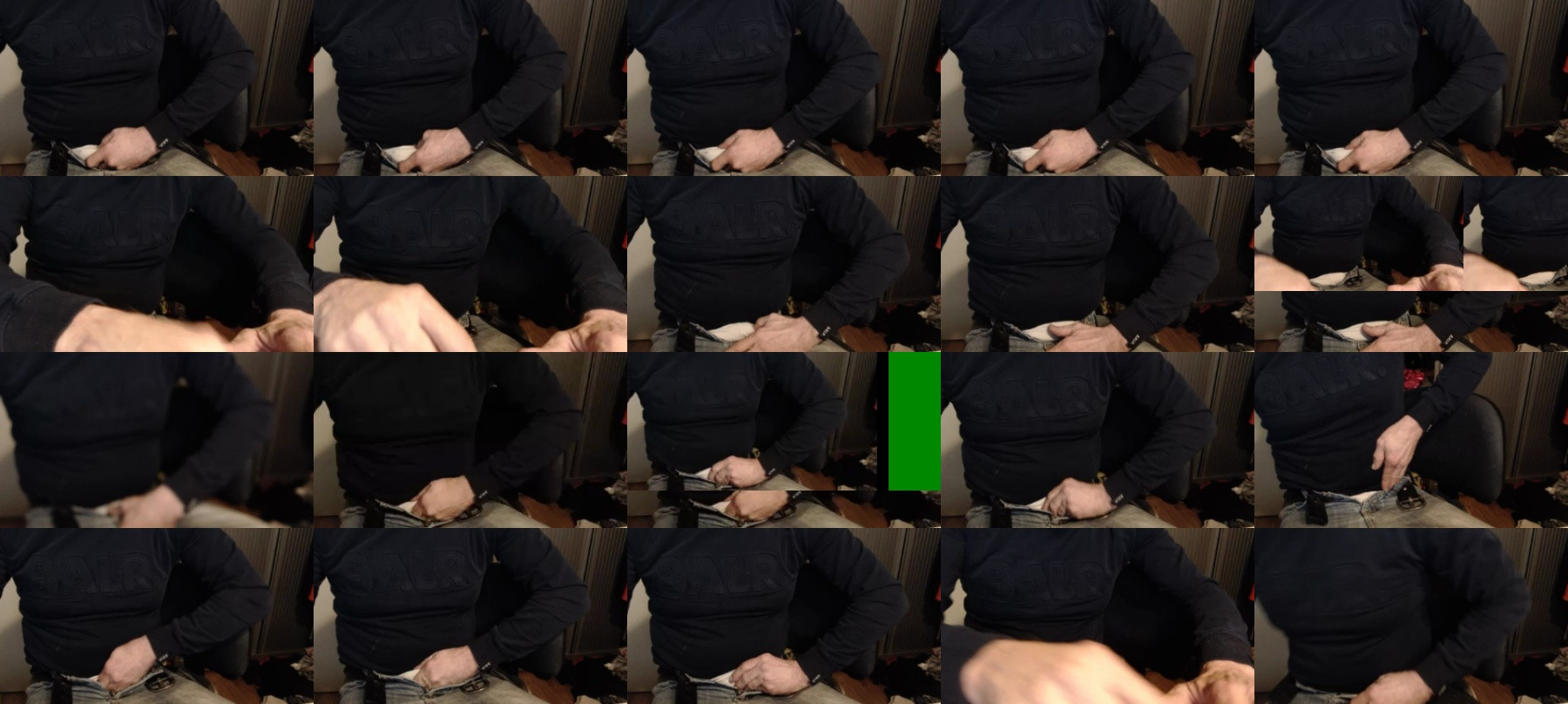 GeilePeter59  12-03-2021 Recorded Video Topless