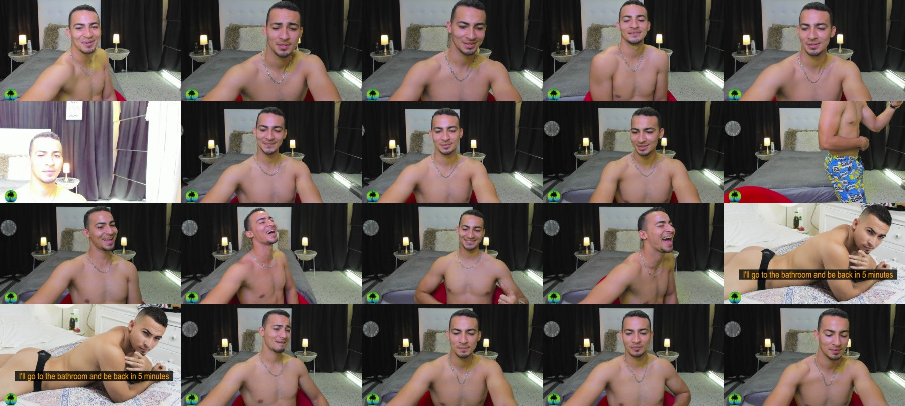 xanderbinsalam  16-03-2021 Recorded Video Topless