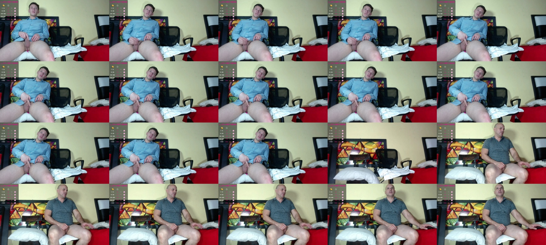 Simon_and_david  22-03-2021 Recorded Video Topless