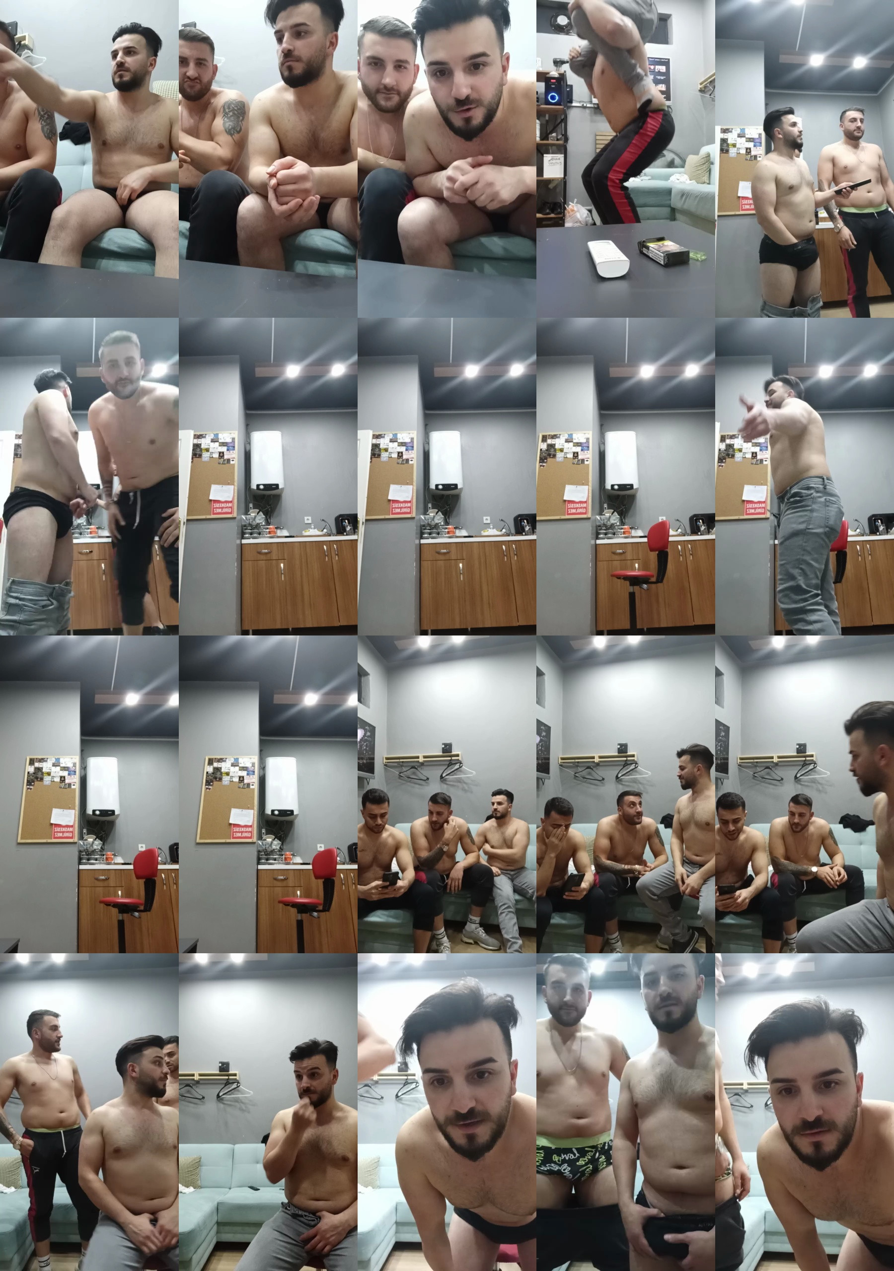 Badboys034  22-03-2021 Recorded Video Topless