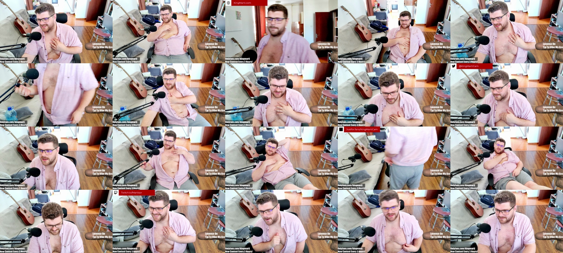 KingMarti  29-03-2021 Recorded Video Naked
