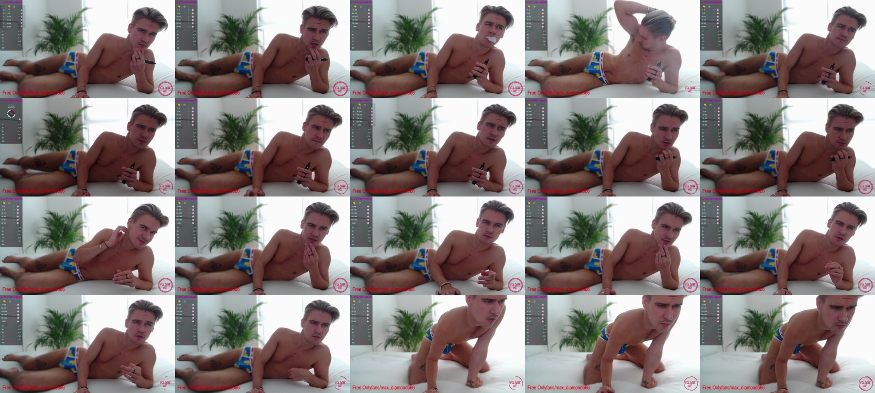 MAX_DIAMOND_  29-03-2021 Recorded Video Topless