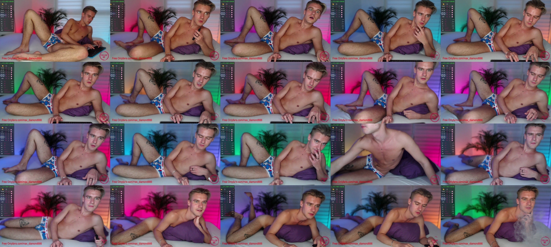 MAX_DIAMOND_  02-04-2021 Recorded Video Topless