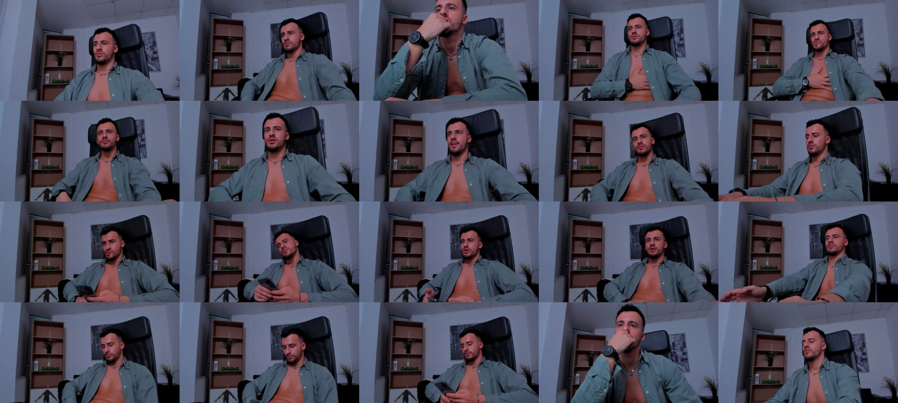 AdamHayes  09-04-2021 Recorded Video Topless