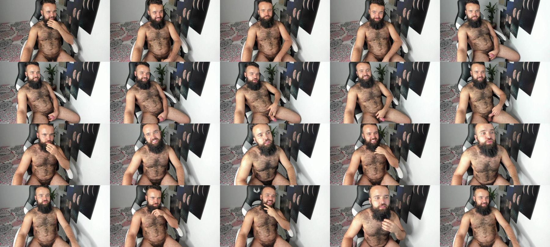 WEREWOLFM  10-04-2021 Recorded Video Nude