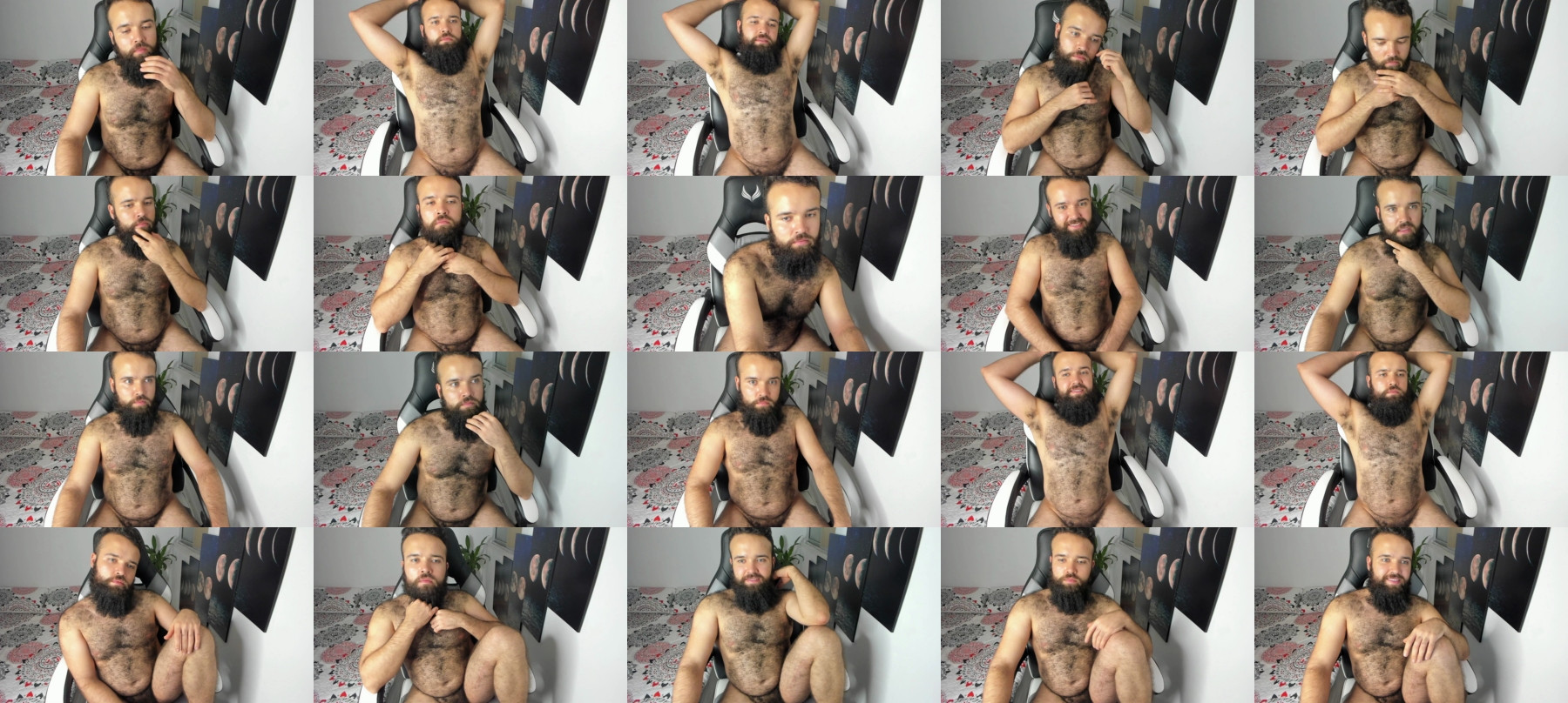 WEREWOLFM  13-04-2021 Recorded Video Naked