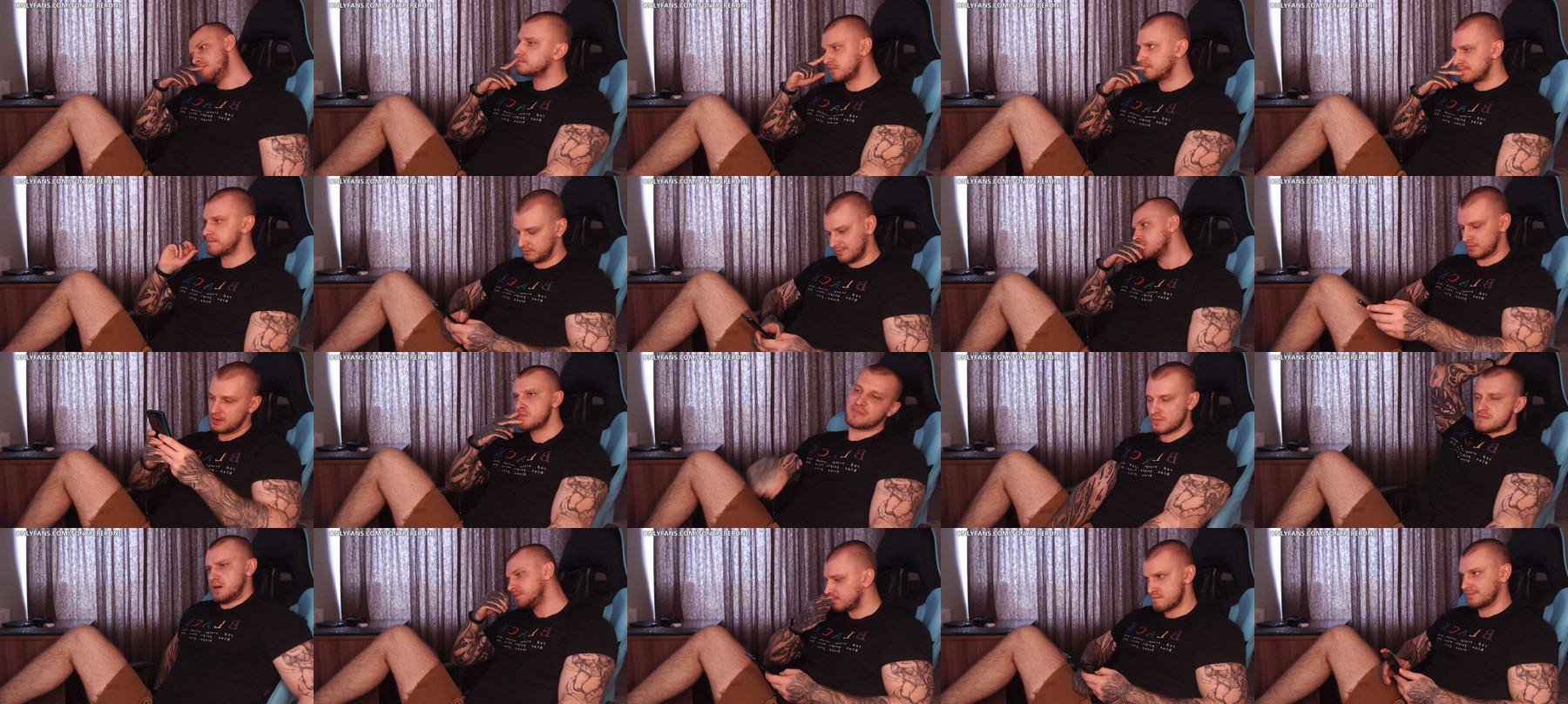 TonyPeperon1  28-04-2021 Recorded Video XXX