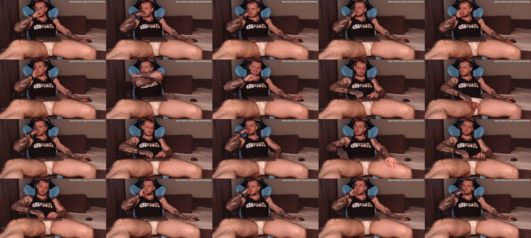 TonyPeperon1  23-05-2021 Recorded Video Naked
