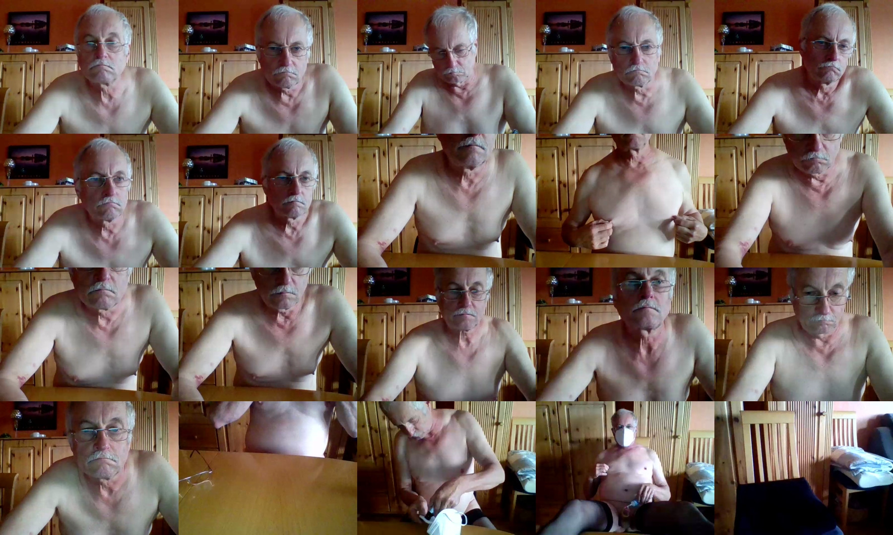 NylonfanKf  04-06-2021 Recorded Video Naked