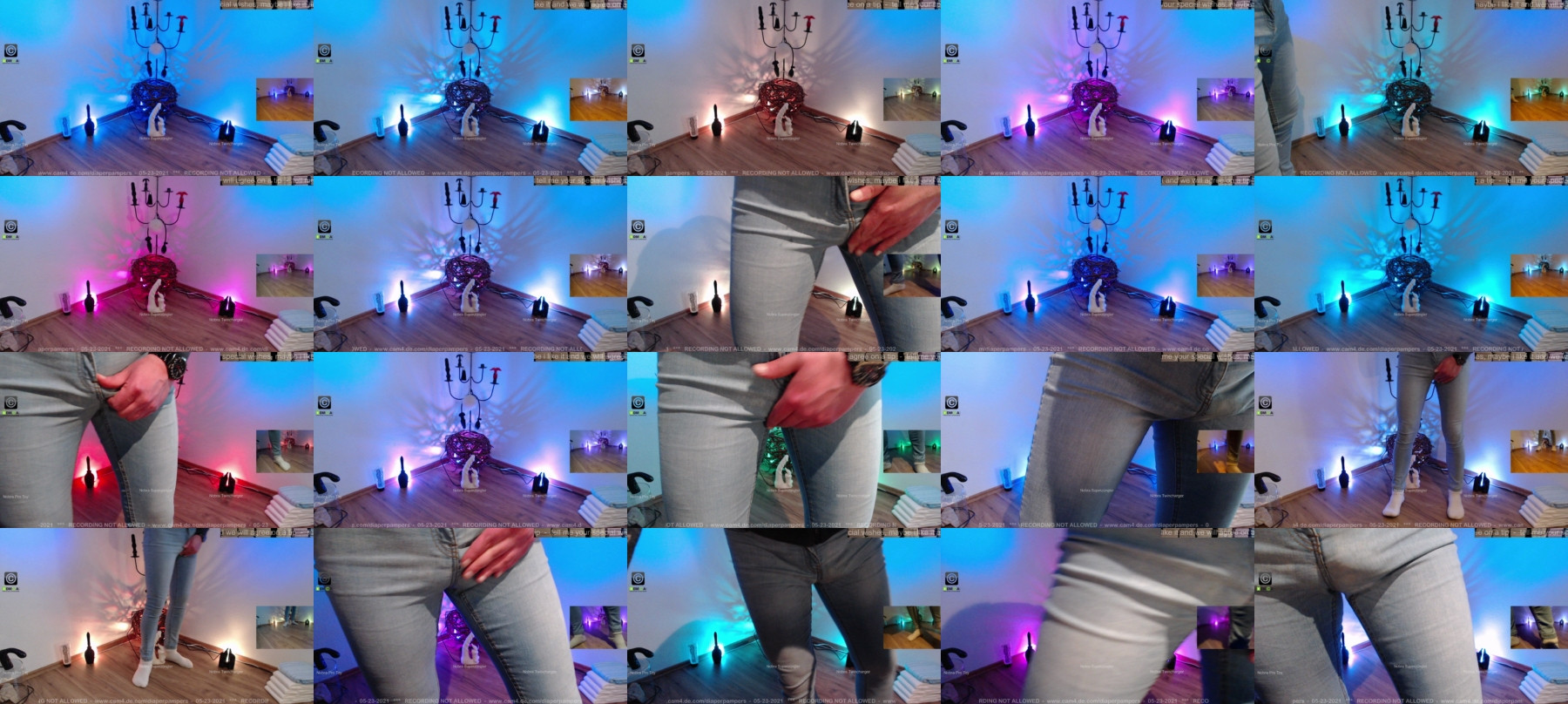 diaperpampers  07-06-2021 Recorded Video Nude