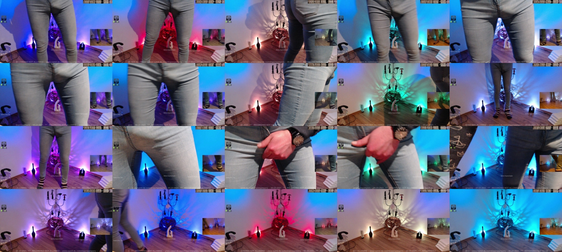 diaperpampers  10-06-2021 Recorded Video Nude