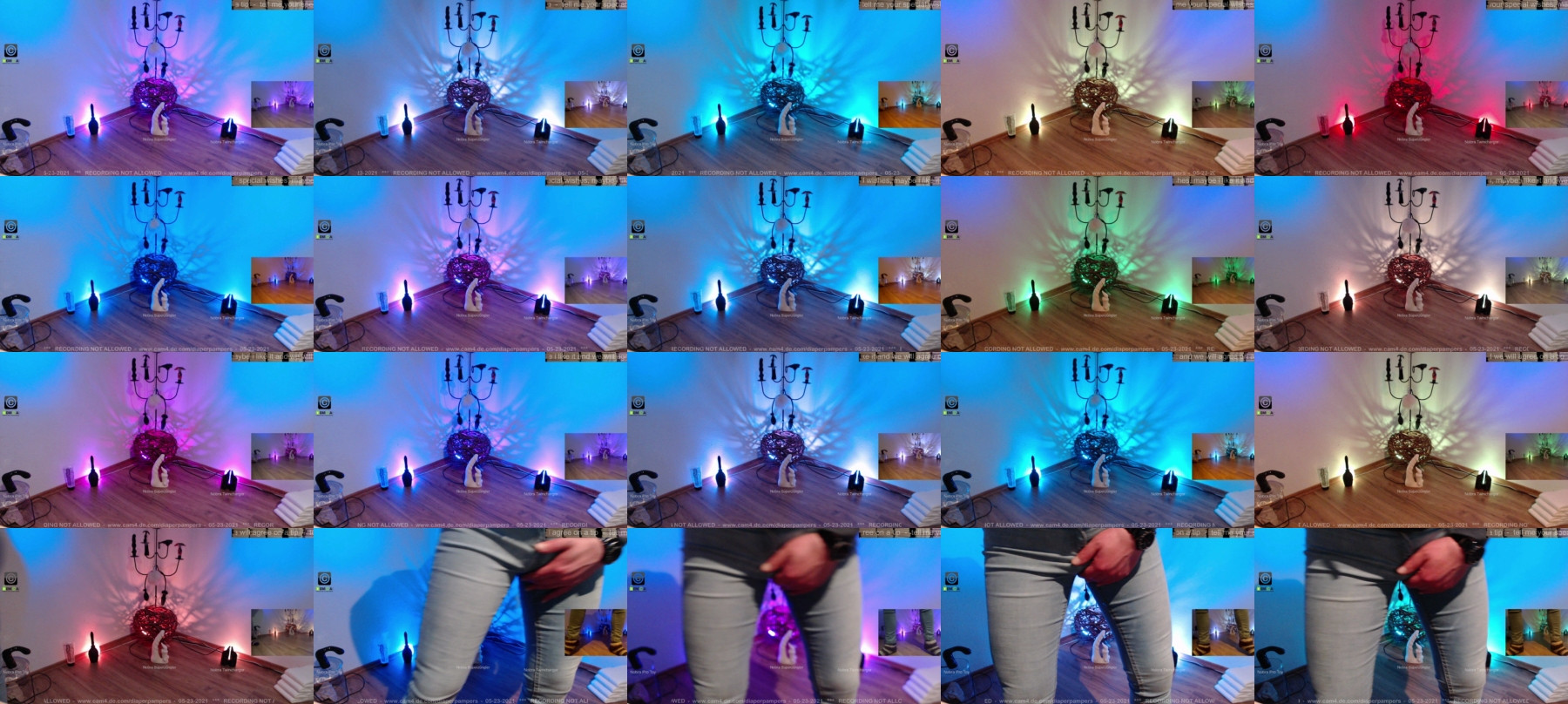 diaperpampers  10-06-2021 Recorded Video Nude