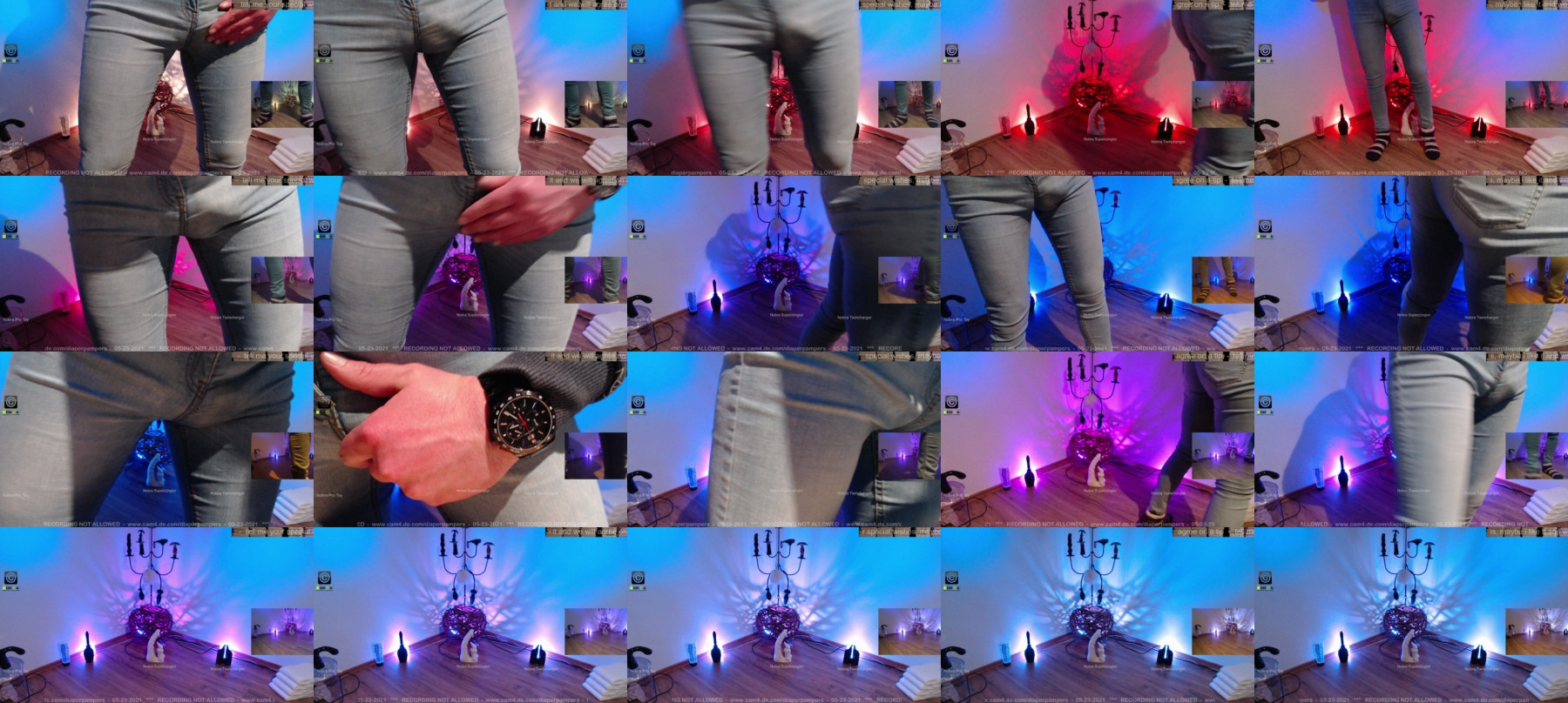 diaperpampers  10-06-2021 Recorded Video Show