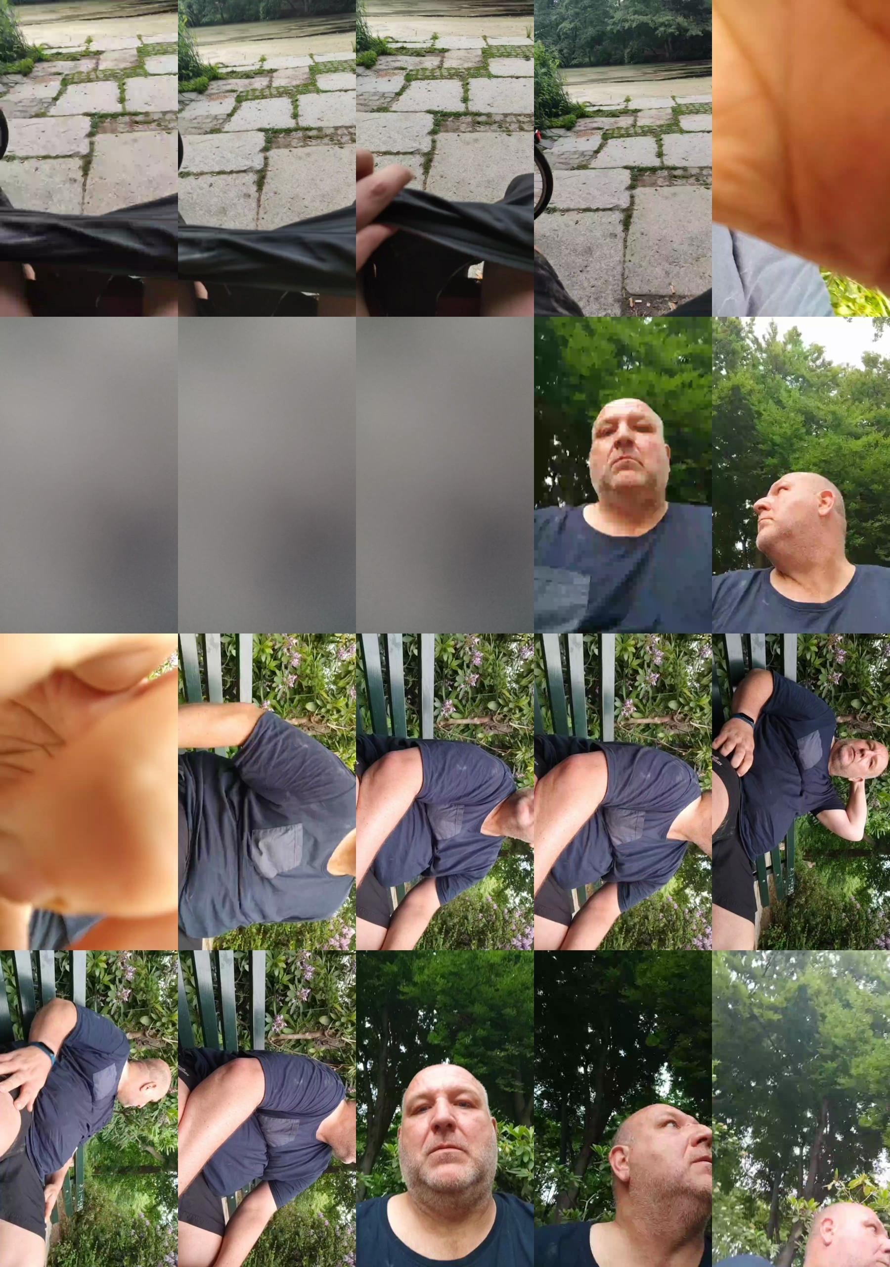 BeardedBaldBear  11-06-2021 Recorded Video Nude