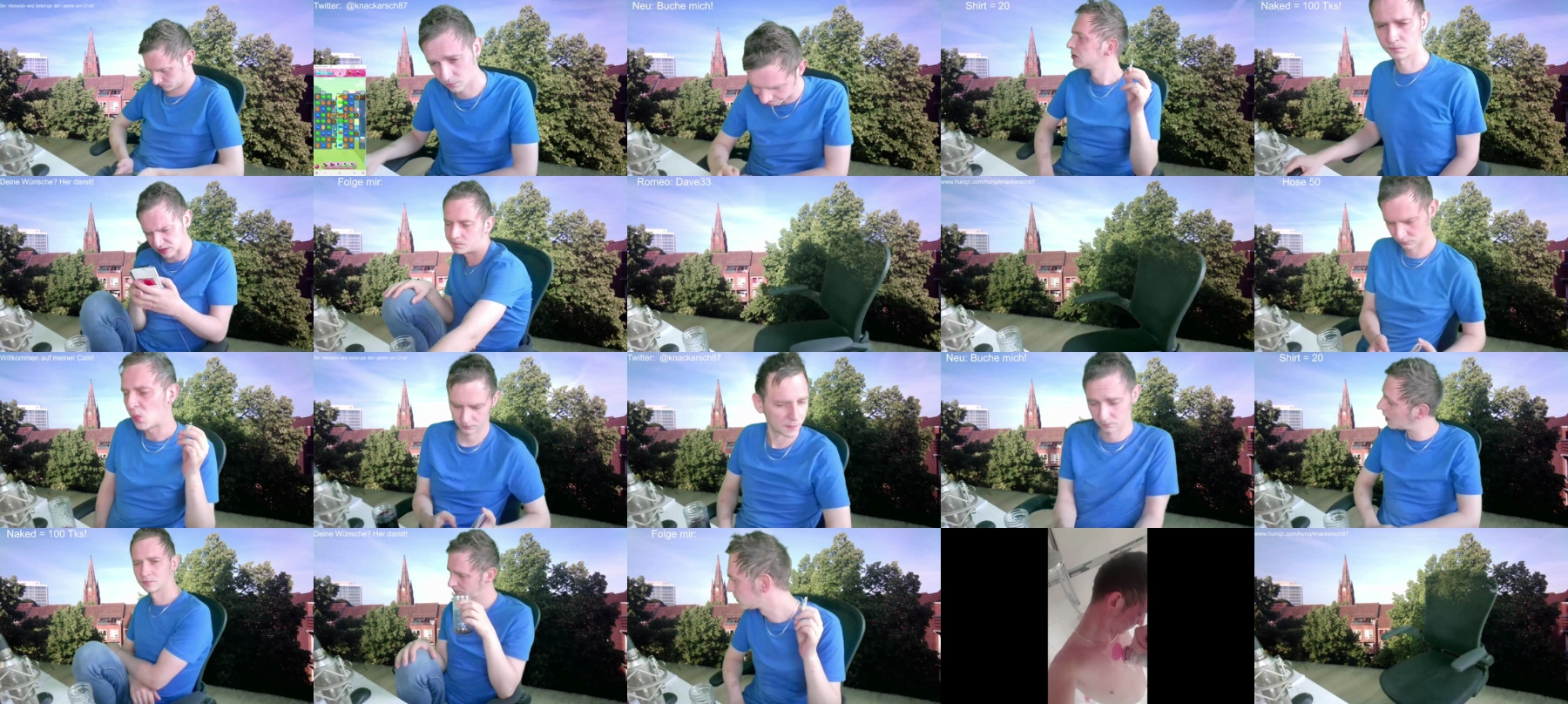 knackarsch87  15-06-2021 Recorded Video Show