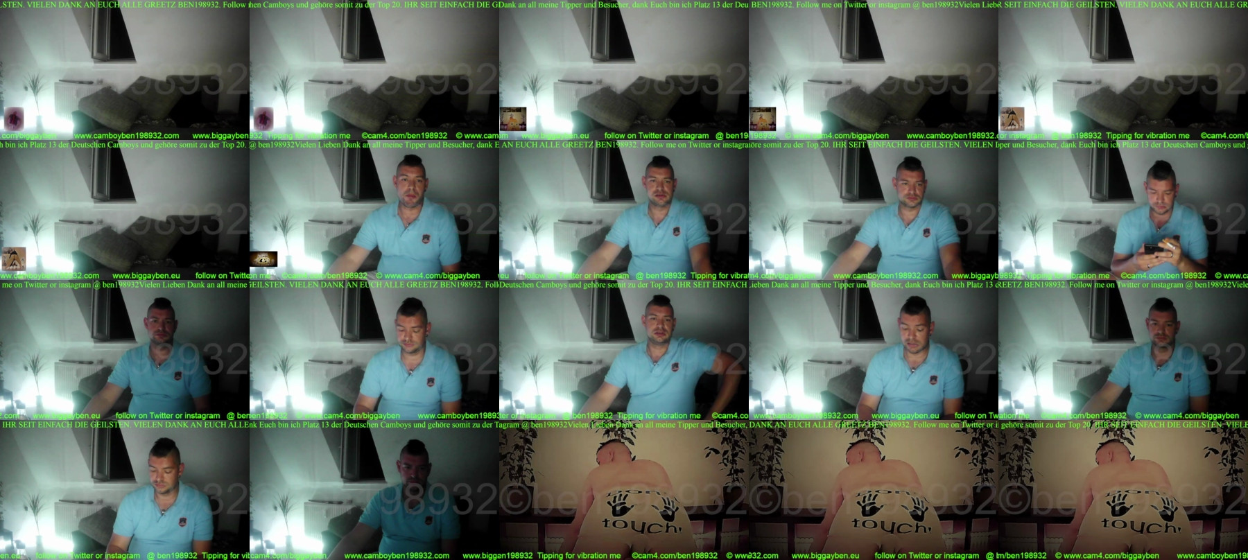 ben198932  20-06-2021 Recorded Video Nude