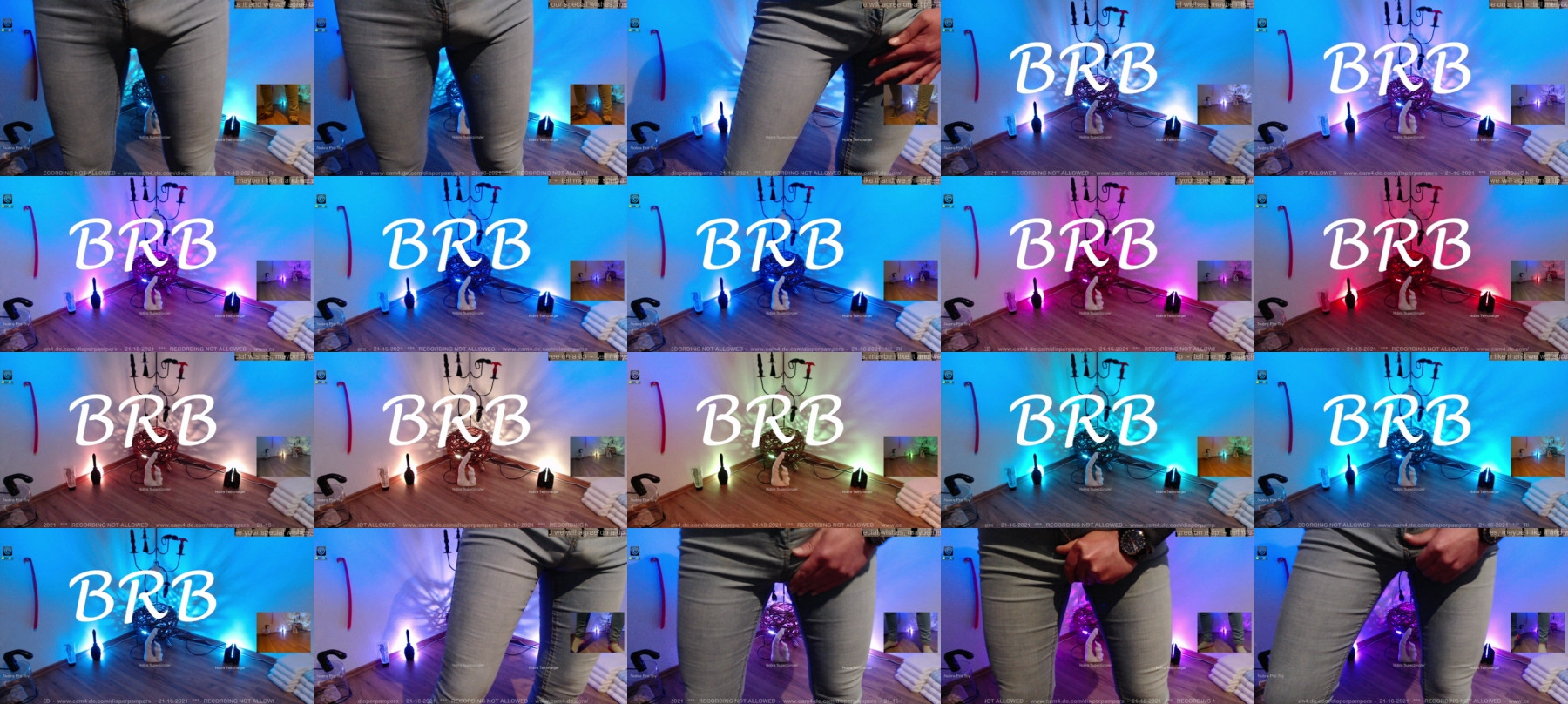 diaperpampers  22-06-2021 Recorded Video Naked