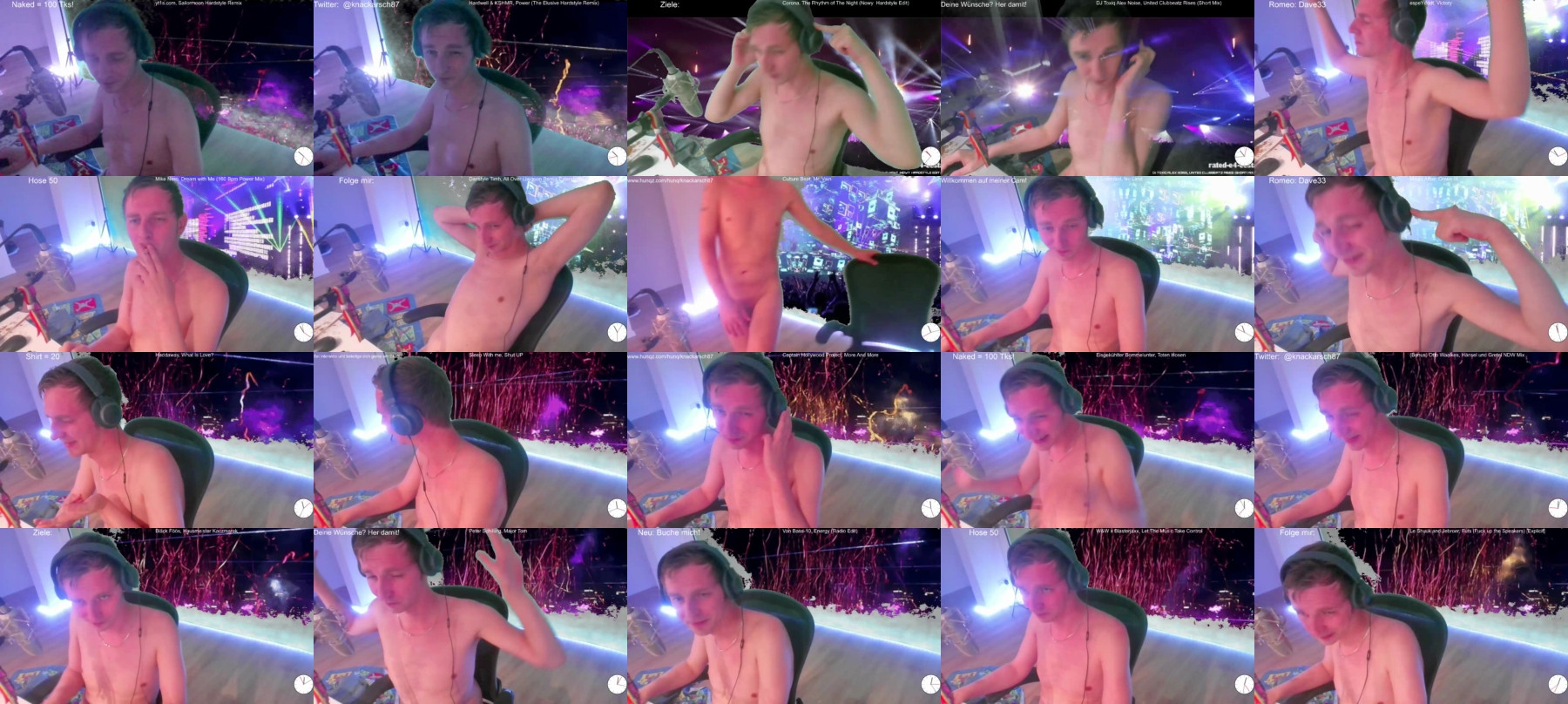 knackarsch87  21-06-2021 Recorded Video Show
