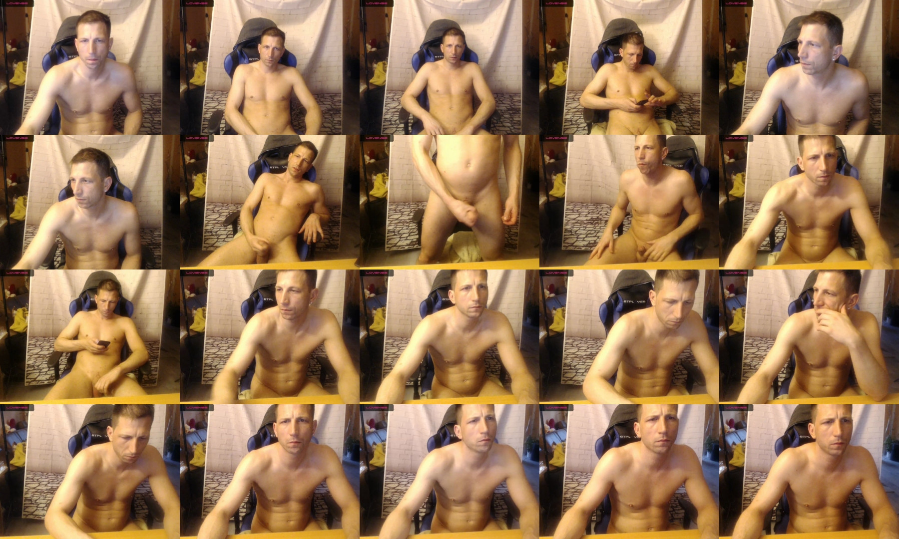 sexyluckyman  26-06-2021 Recorded Video Topless