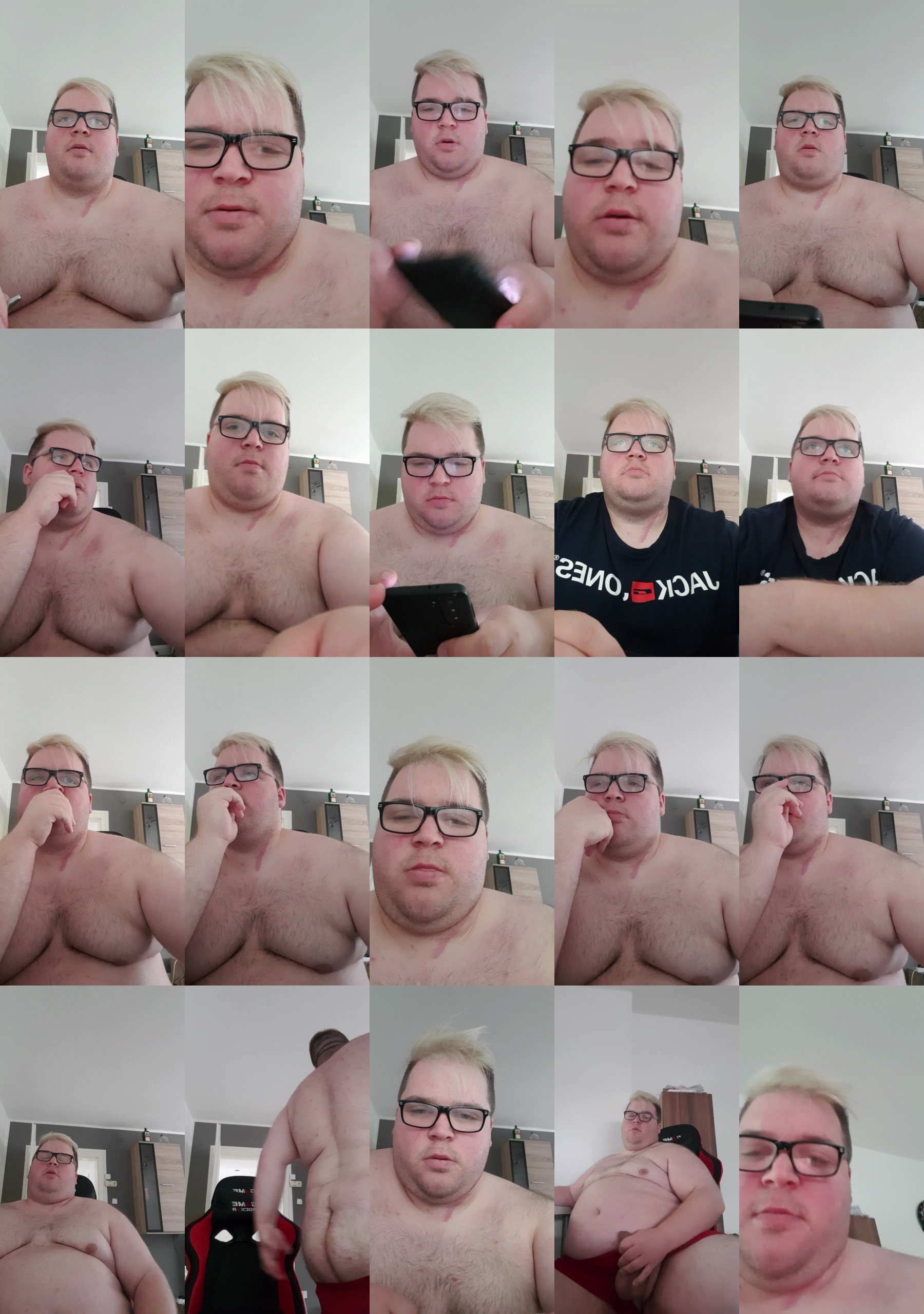 klaas62  30-06-2021 Recorded Video Topless