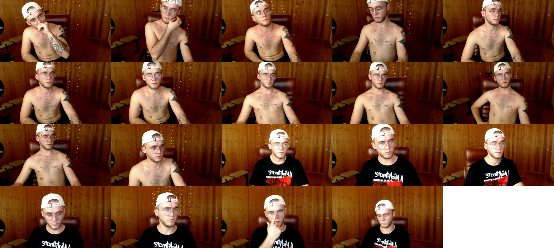 MikePowellstar  01-07-2021 Recorded Video Topless