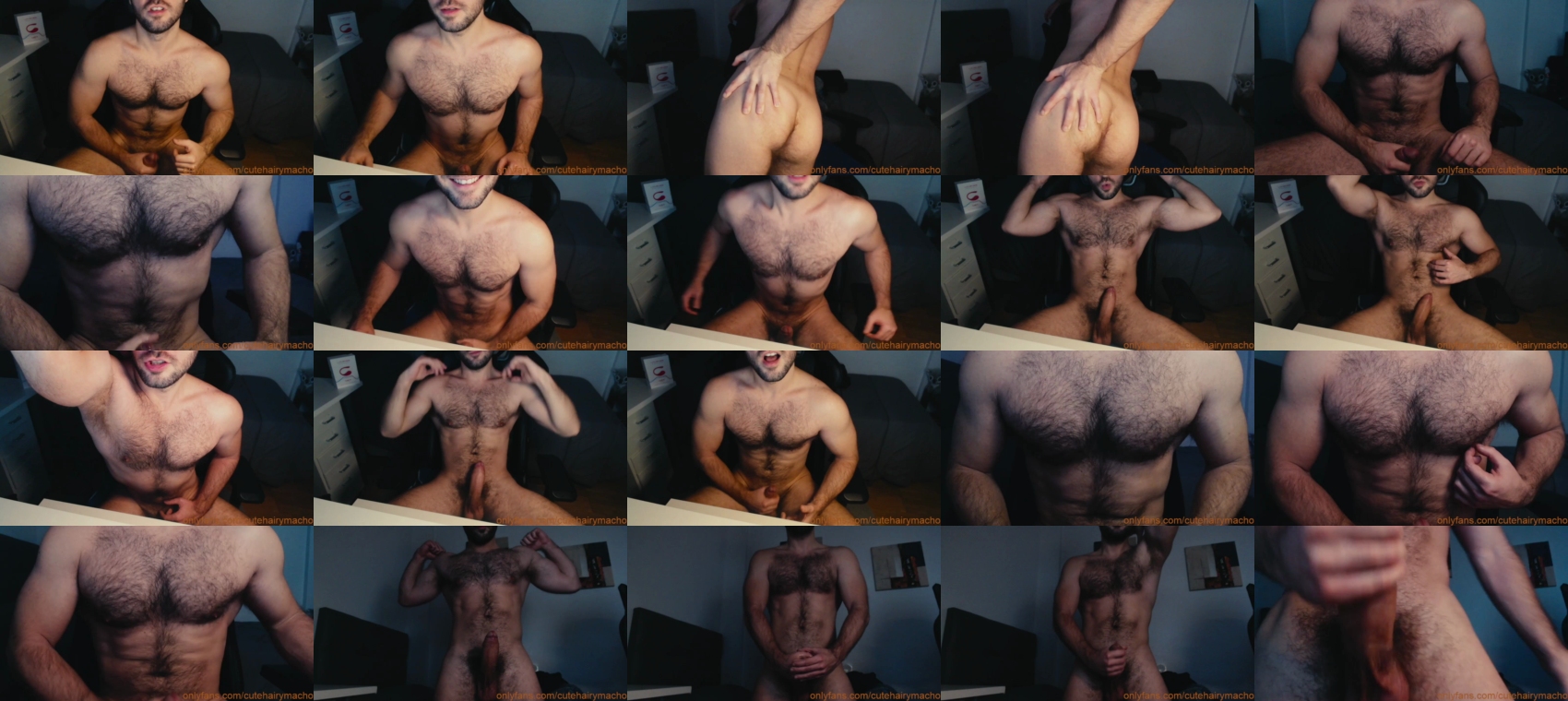 cutehairymacho  01-01-2022 video nude