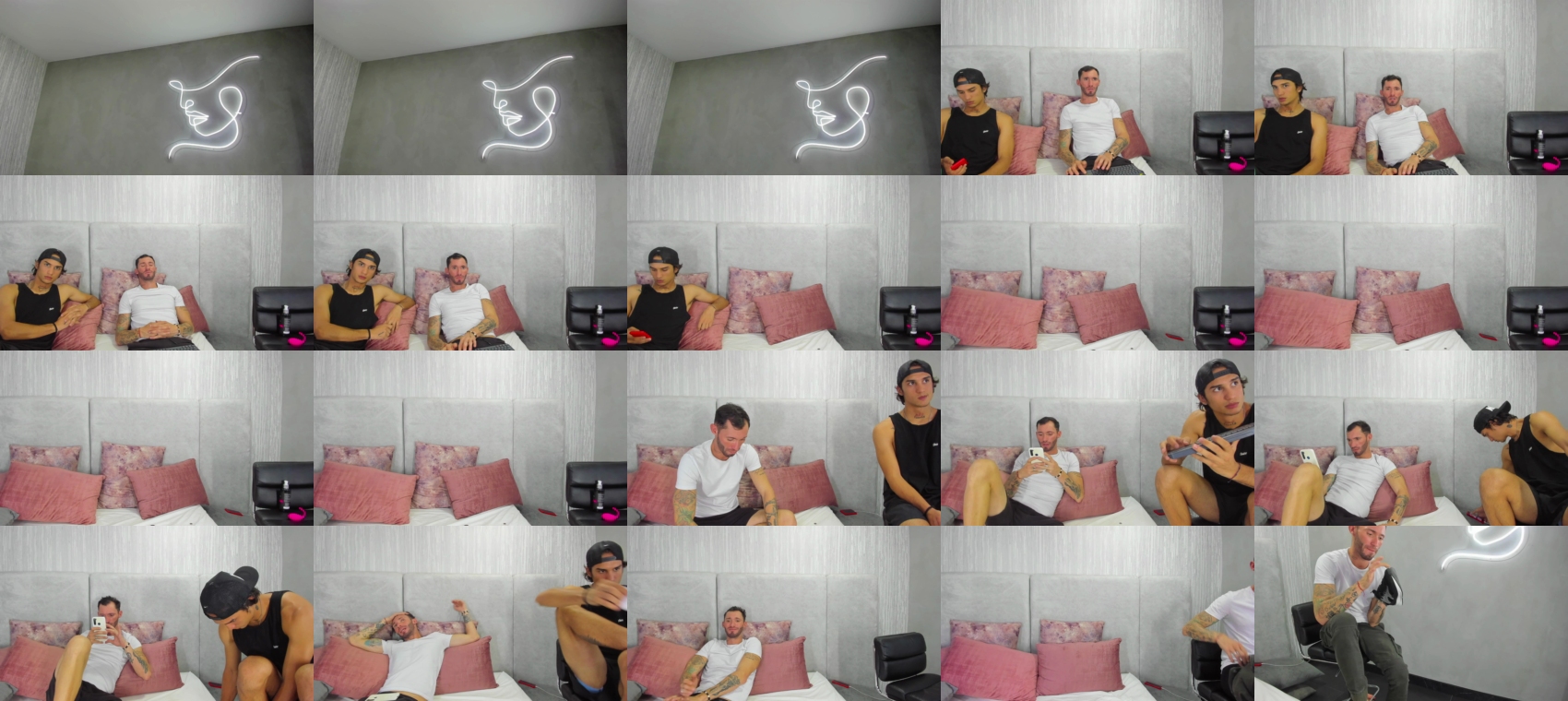 TiagoandChrist  06-01-2022 Recorded Video jerking