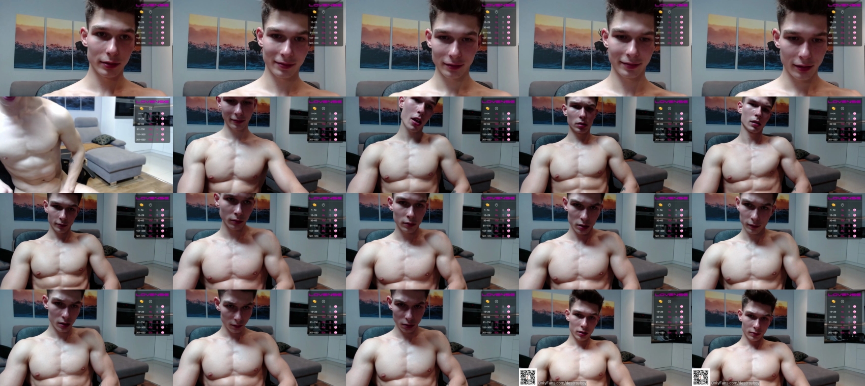 destroy_boy  06-01-2022 video Topless