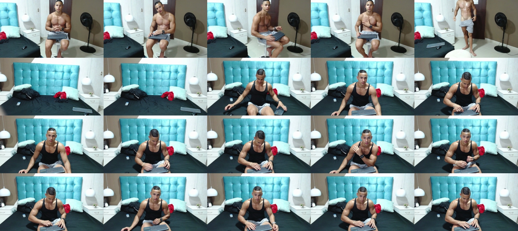 DylanLenox  10-01-2022 Recorded Video kiss