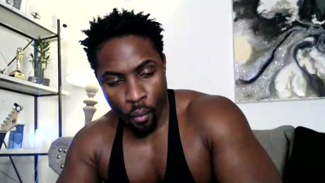 DeAngeloJackson  29-01-2022 Recorded Video bj-dildo