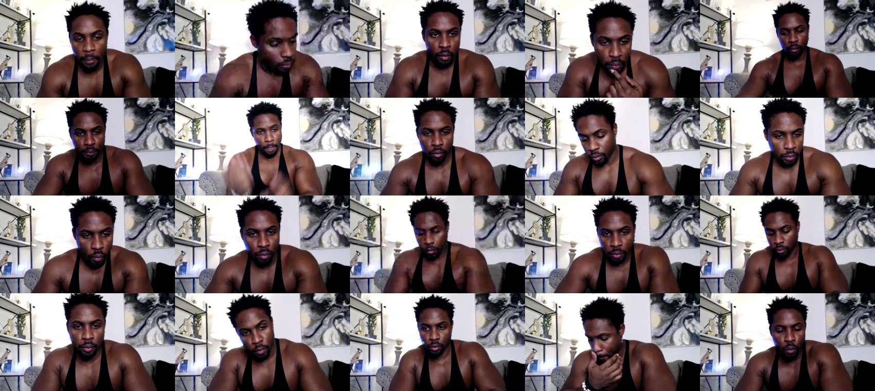 DeAngeloJackson  29-01-2022 Recorded Video beauty