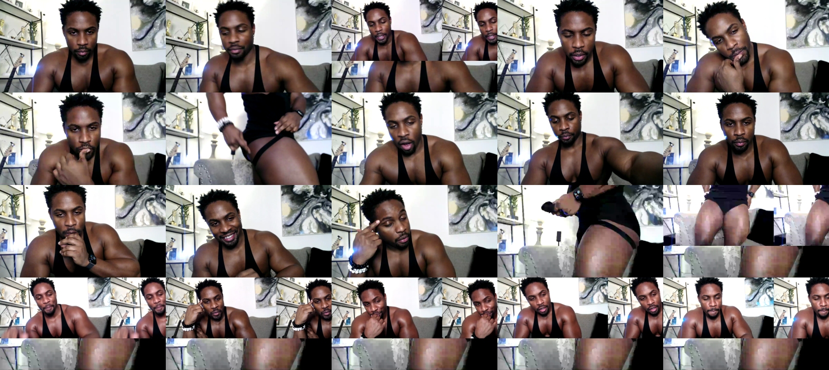 DeAngeloJackson  29-01-2022 Recorded Video bj-dildo