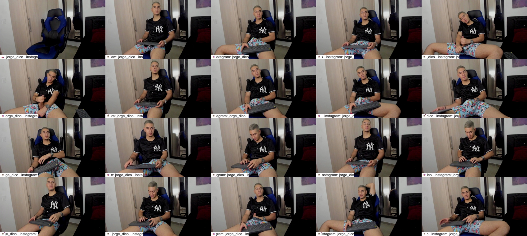 dimitri_coleman  30-01-2022 Recorded Video Topless