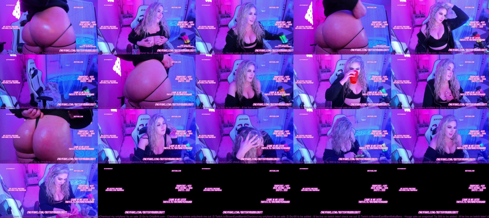 butterybubblebutt  13-02-2022 pussy Females