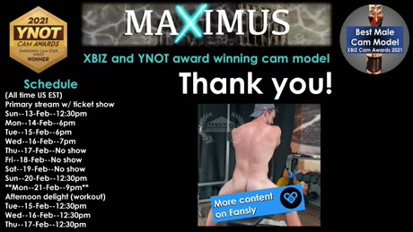 maximus_787  17-02-2022 video jackoff