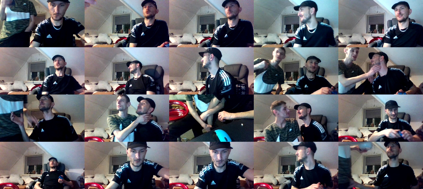 ScallyLads2829  23-02-2022 Recorded Video kissing