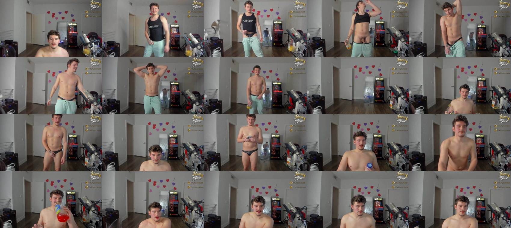 thejohnnystone  24-02-2022 video Topless