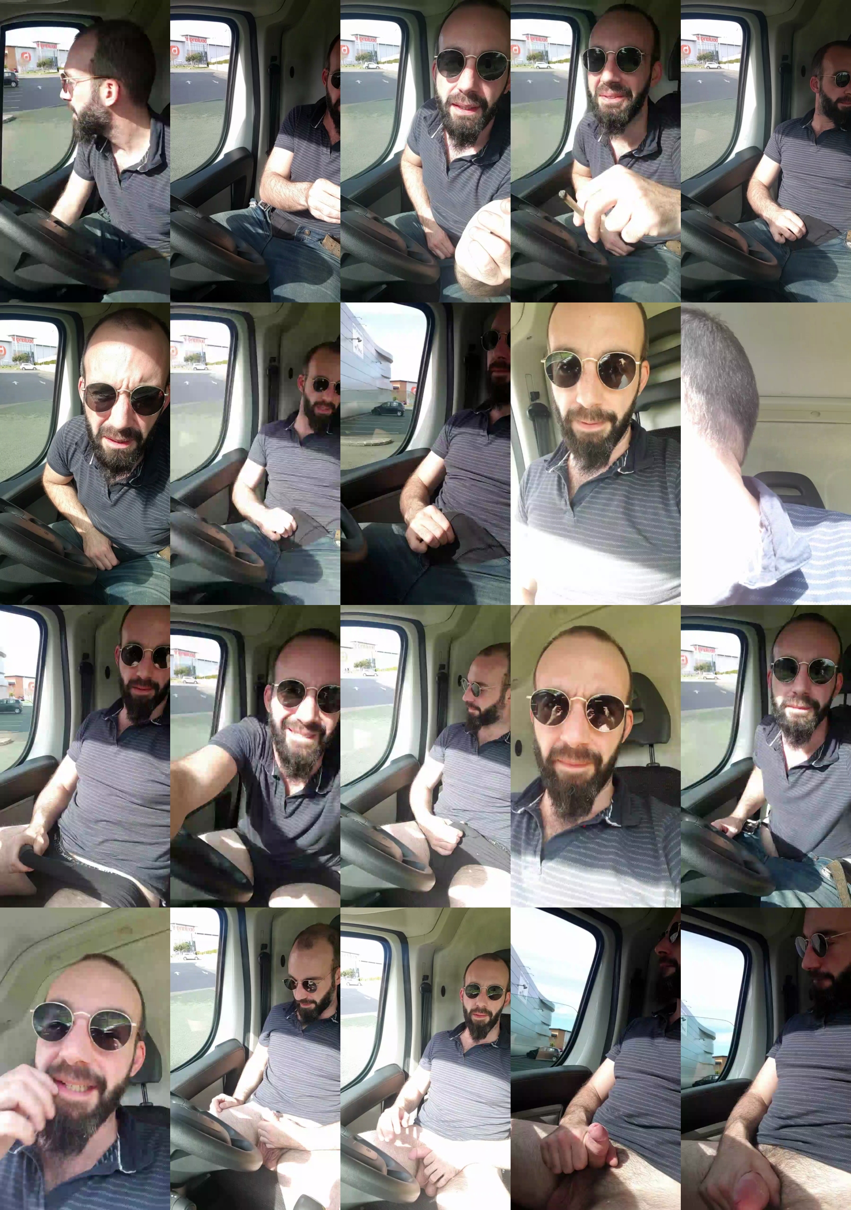 frenchtrucker01  09-03-2022 Recorded Video handsome