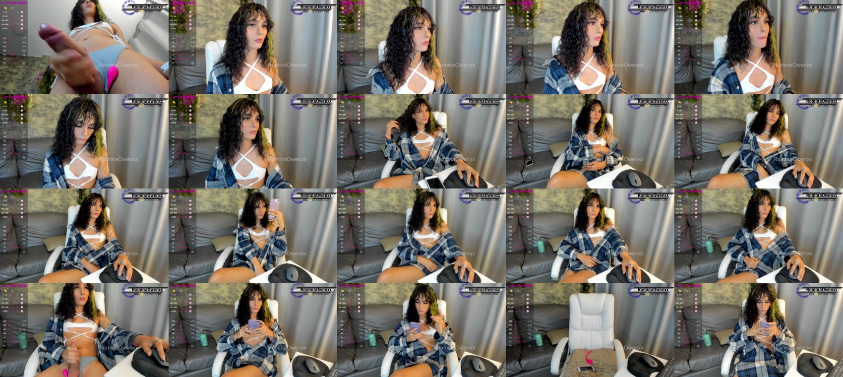 rominaowenxx ts 15-03-2022  trans kiss