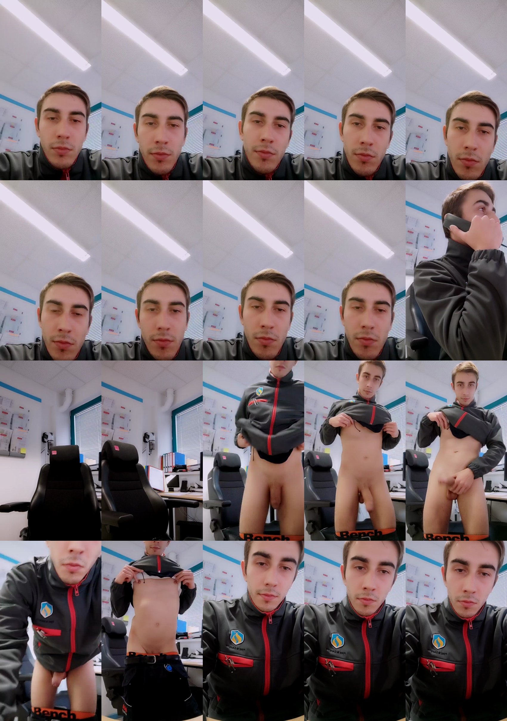 21BoyGermany  17-03-2022 Recorded Video naked